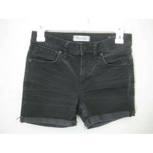 MADEWELL Skinny Jeans in Trent Wash: Knee-Rip Edition Customed Shorts Size 27